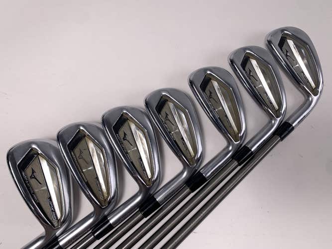 Mizuno JPX 921 Hot Metal Pro Iron Set 4-PW AeroTech SteelFiber i80 Stiff Mens RH