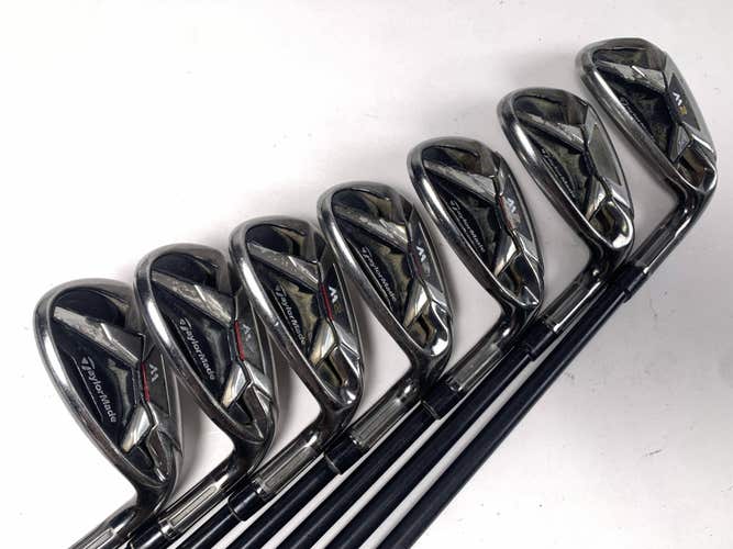 TaylorMade M2 Iron Set 7-PW+AW+SW+LW REAX Regular Graphite RH Oversize Grips