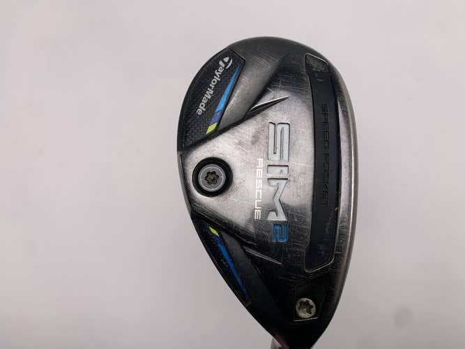 TaylorMade SIM2 Rescue 3 Hybrid 19.5* HZRDUS RDX Smoke 6.5 Black 90g XStiff  RH