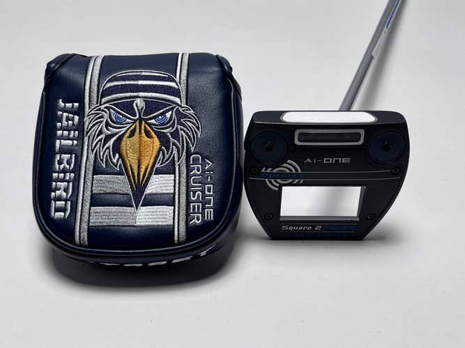 Odyssey Ai-ONE Square 2 Square Jailbird Putter 34" Superstroke Pistol 1.0 RH HC