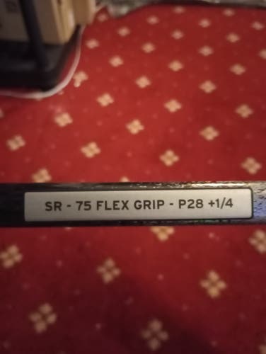 Senior CCM Ribcor Trigger 10 Pro Right Handed Hockey Stick P28+1/4 75 Flex (New)