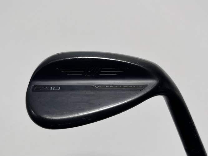 Titleist Vokey SM10 Jet Black Wedge 60* 10 Bounce S-Grind Wedge Steel Mens RH