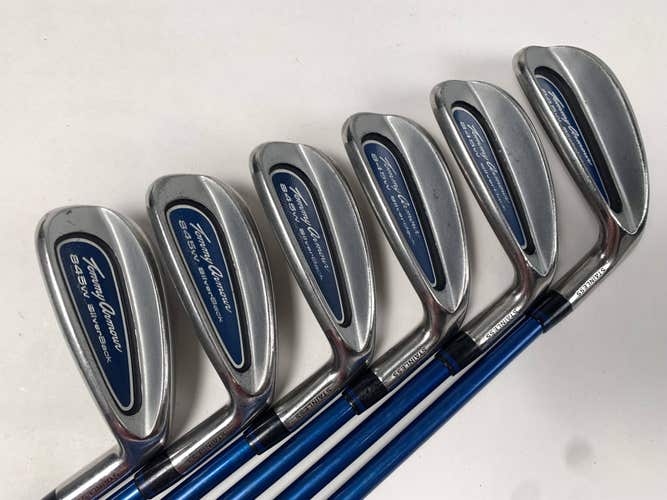 Tommy Armour 845 W Silverback Iron Set 6-PW+SW UST Ladies Graphite Womens RH