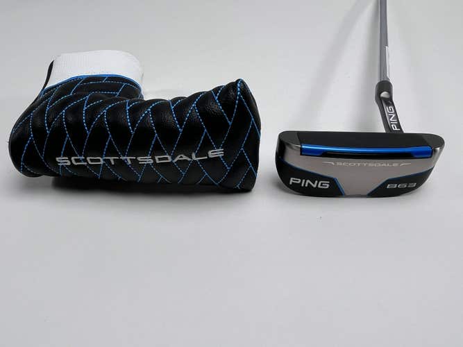 Ping Scottsdale B63 2025 Putter 35" PING SuperStroke 2.OPT Black Dot Mens RH HC