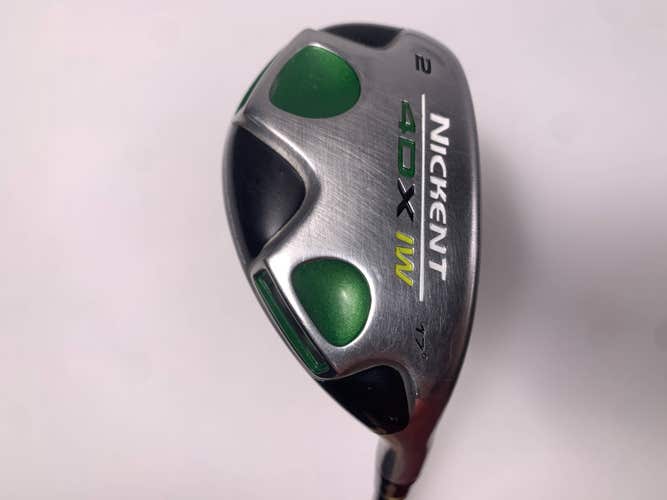 Nickent 4DX Ironwood 2 Hybrid 17* UST SR3 Stiff Graphite Mens RH