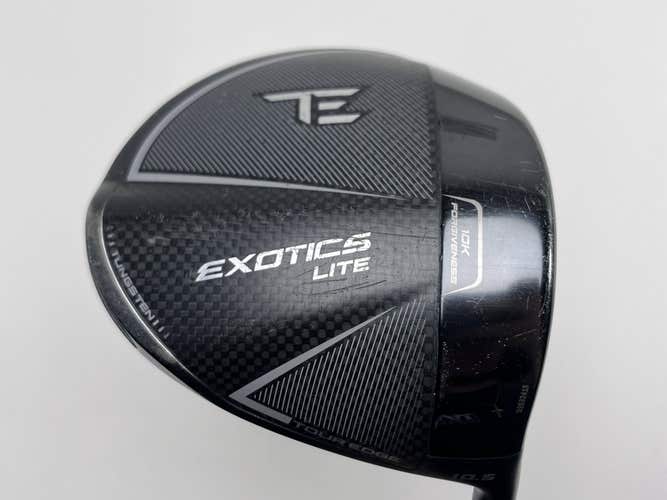 Tour Edge Exotics Lite 2025 Driver 10.5* 2026 Ventus Black 4R Regular RH