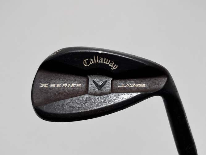 Callaway X Series Jaws CC Raw Wedge 56* 12 Bounce Wedge Steel Mens RH