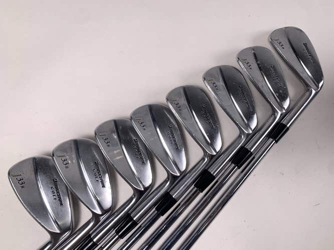 Bridgestone J33 B Forged Blade Iron Set 3-PW True Temper DG S300 Stiff Steel RH