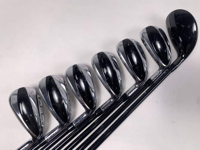 Cobra T-Rail Combo Hybrid Iron Set 5H-6-PW+SW UltraLite 45g Ladies Graphite RH
