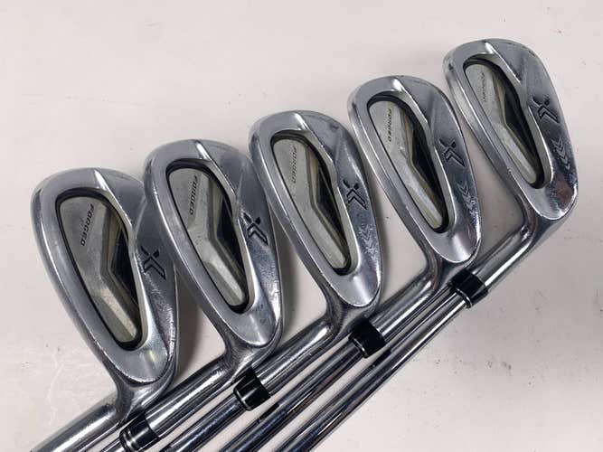 XXIO X Black Iron Set 7-PW+GW+SW NS Pro Regular Steel Mens RH No 9 iron