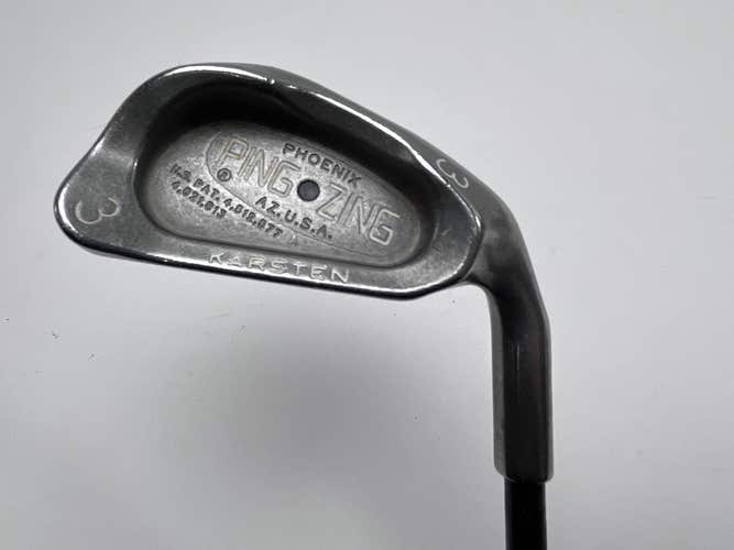 Ping Zing Single 3 Iron Black Dot Aldila Stiff Graphite Mens RH