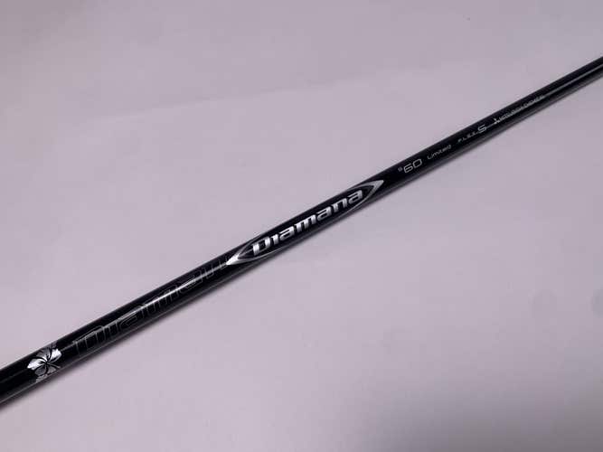Mitsubishi Chemical Diamana Black FB 60 Ltd Stiff Driver Shaft 44.75"-TaylorMade