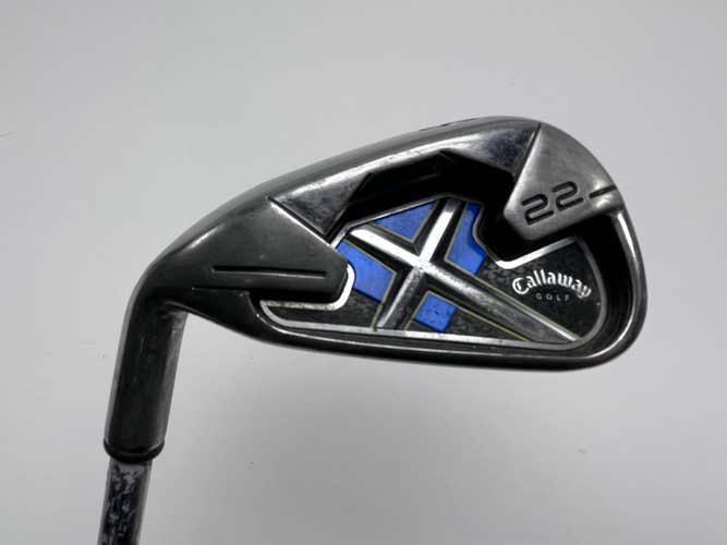Callaway X-22 Single 6 Iron Uniflex Steel Mens LH