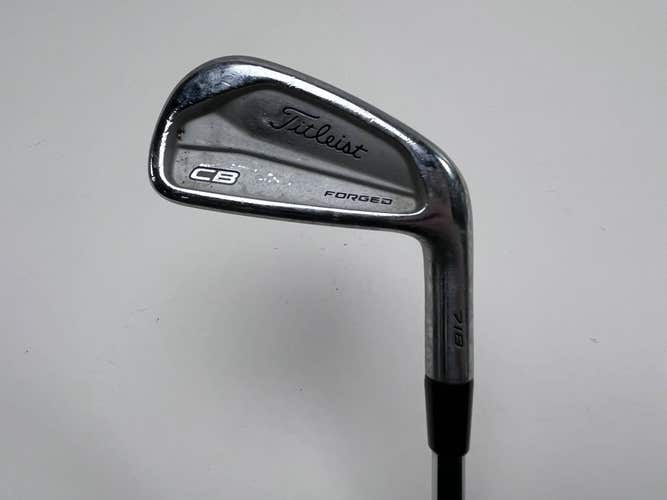 Titleist 718 CB Single 6 Iron KBS Tour-V 110g Stiff Steel Mens RH