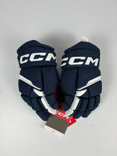 New CCM Next Hockey Gloves - Navy