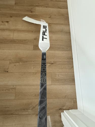 Senior True HZRDUS Smoke Regular Goalie Stick 26" Paddle (New)