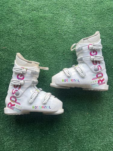 Kid's Rossignol Fun Girl Ski Boots (Used) | Mondo 24.5 (285mm)
