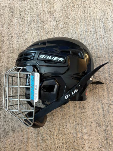 Black Medium Bauer IMS 5.0 Helmet (Used)