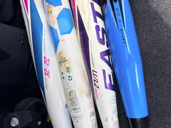 2022 Easton Topaz Alloy Bat (-10) 22 oz 32" (Used)