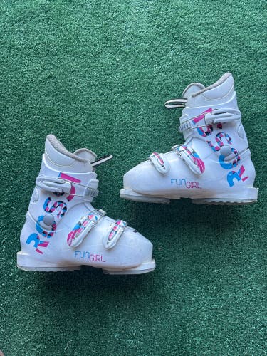 Kid's Rossignol Fun Girl Ski Boots (Used) | Mondo 22.5 (265mm)