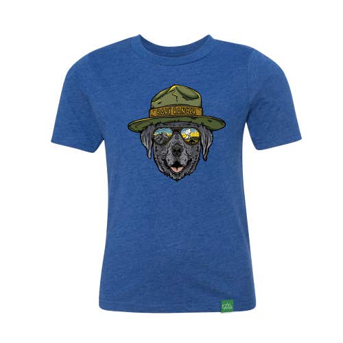 Wild Tribute Bark Ranger (Youth) T-Shirt - Royal