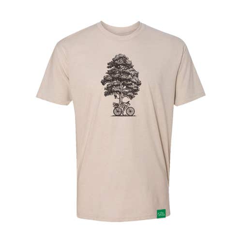 Wild Tribute Branch Out Bike T-Shirt - Sand