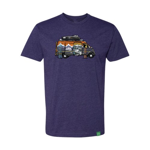 Wild Tribute Mountain Sprinter T-Shirt - Storm