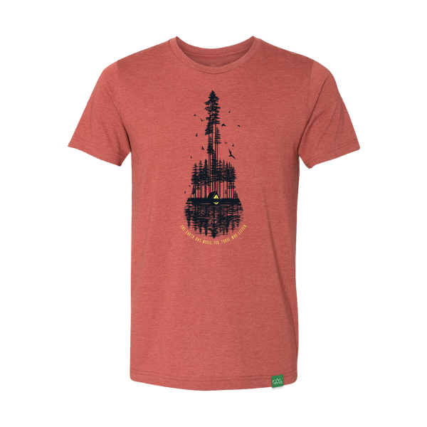 Wild Tribute The Earth Has Music T-Shirt - Heather Clay