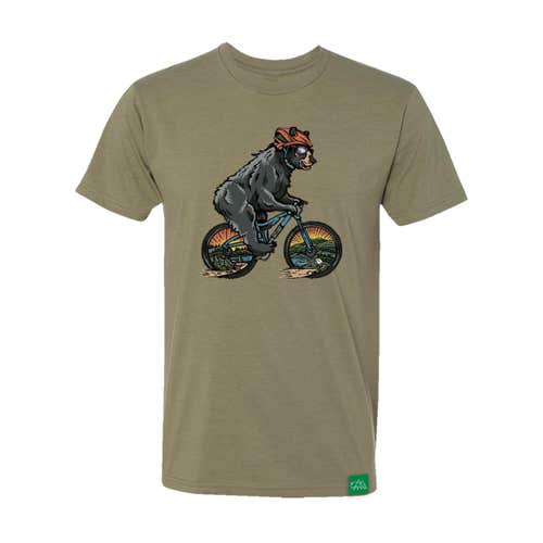 Wild Tribute Wild Ride T-Shirt - Light Olive