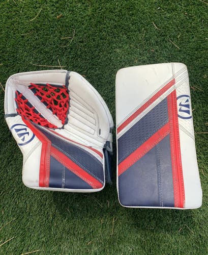 Warrior Ritual G6 E+ Intermediate Custom Glove & Blocker Set with Upgrades *Read Full Description*