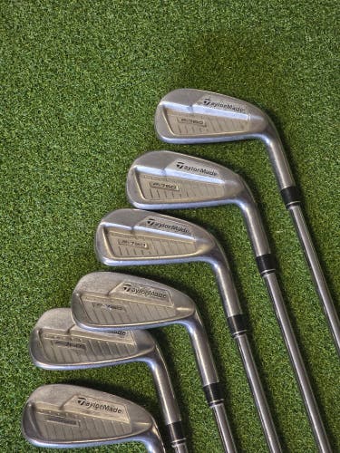 Men's 2018 TaylorMade P760 Right Handed Iron Set Stiff Flex (Used)