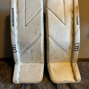 26" Warrior Ritual G6 E+ Goalie Leg Pads (Used)