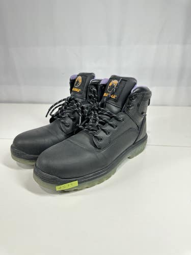 #374 Brahma Women's Combustion 6" Steel Toe Work Boots Size 8.5