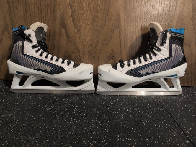 Bauer Reactor 7000 Hockey Goalie Skates Regular Width 10 (Used)