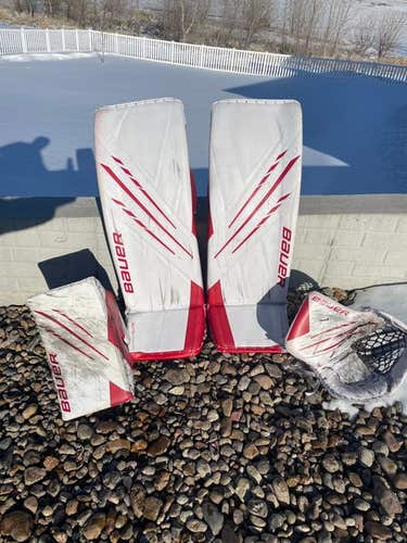 35" Bauer Regular Hyperlite Goalie Full Set