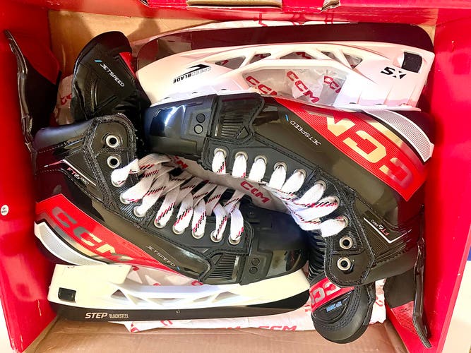 2023 CCM JetSpeed FT6 Pro Hockey Skates Regular Width 8 (New)