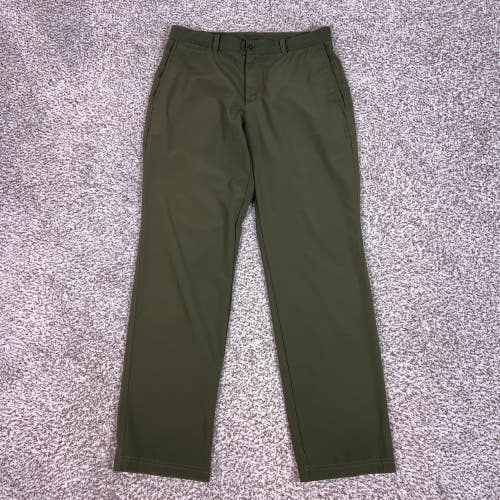 Nike Golf Pants Mens 30x30 Olive Green Dri FIT Chino Performance Casual Comfort