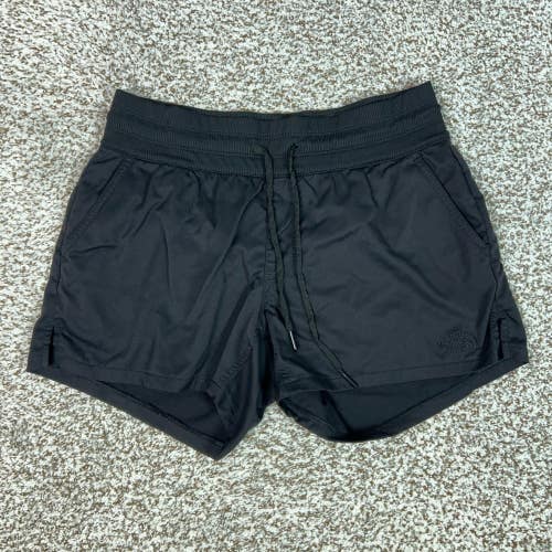 North Face Shorts Womens Small Black Hiking Lightweight Outdoors Casual Comfort