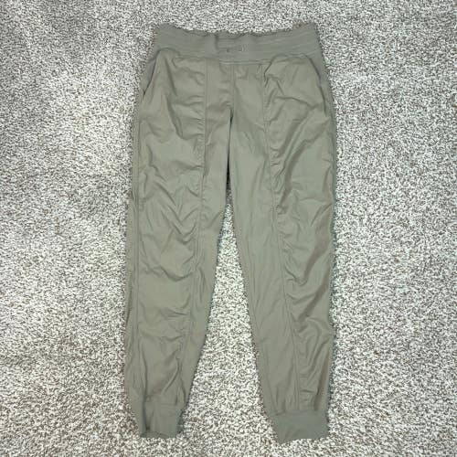 Lululemon Pants Womens 10 Gray Jogger Dance Studio Mid Rise Full Length Workout