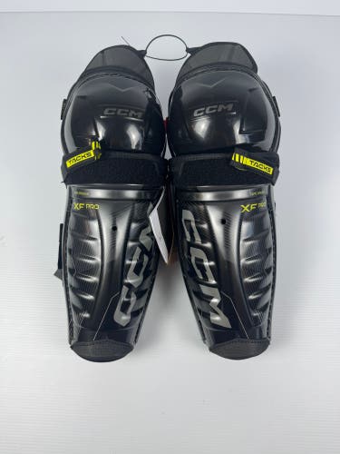 New 12" CCM Tacks XF Pro Hockey Shin Pads