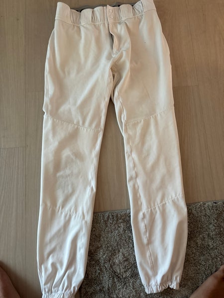 White Men's Size 34 Adult Adidas Game Pants (Used)