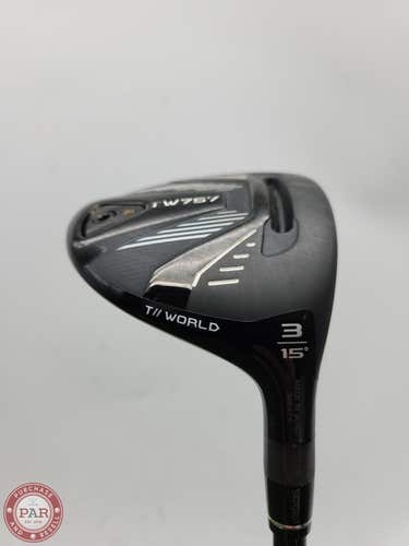 2022 HONMA TW757 3 WOOD 15* REG HONMA VIZARD 50 +HC VERYGOOD