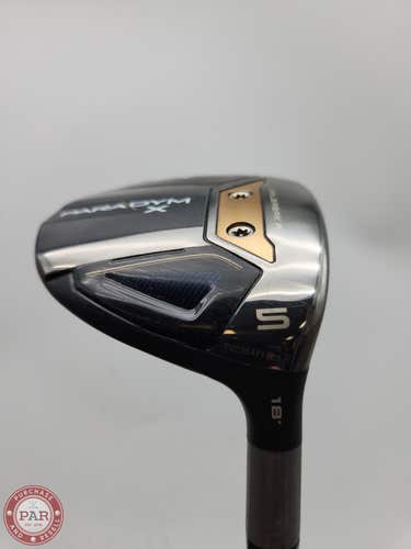 2023 CALLAWAY PARADYM X 5 WOOD 18* SENIOR ALDILA ASCENT 40 +HC VERYGOOD