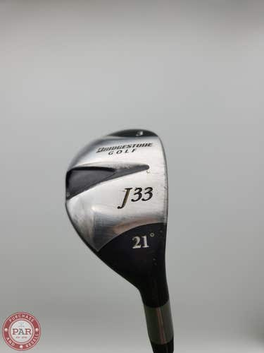 BRIDGESTONE J33 3 HYBRID 21* STIFF ALDILA NV GREEN 85-S GOOD