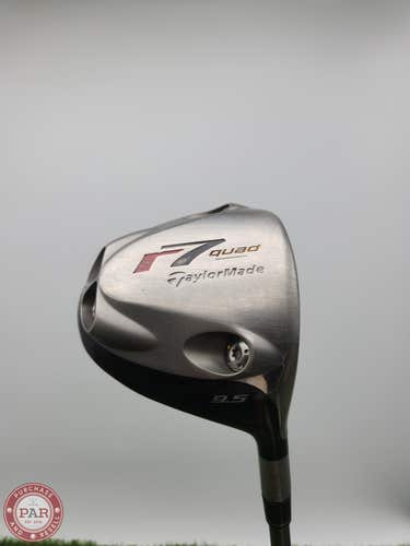2004 TAYLORMADE R7 QUAD DRIVER 9.5* STIFF MAS 2 7-65 GOOD