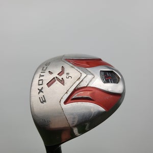 LEFTY 2009 TOUR EDGE EXOTICS XCG V 5 WOOD 18* REG GRAPH DESIGN TOUR AD 66G GOOD