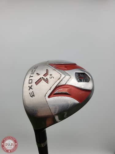 LEFTY 2009 TOUR EDGE EXOTICS XCG V 5 WOOD 18* REG GRAPH DESIGN TOUR AD 66G GOOD