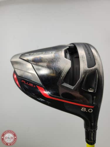 2022 TAYLORMADE STEALTH PLUS DRIVER 8* STIFF UST PROFORCE V2 +HC GOOD