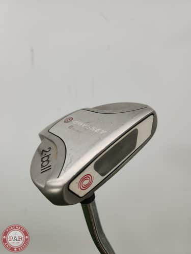 ODYSSEY WHITE STEEL 2 BALL PUTTER 35" VERYGOOD