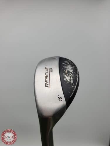 LEFTY 2002 TAYLORMADE RESCUE MID 3 HYBRID 19* REG STOCK GRAPHITE GOOD